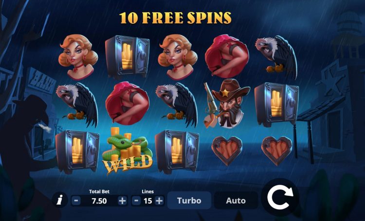 Free Spins Bonus bij Weight of the Gun