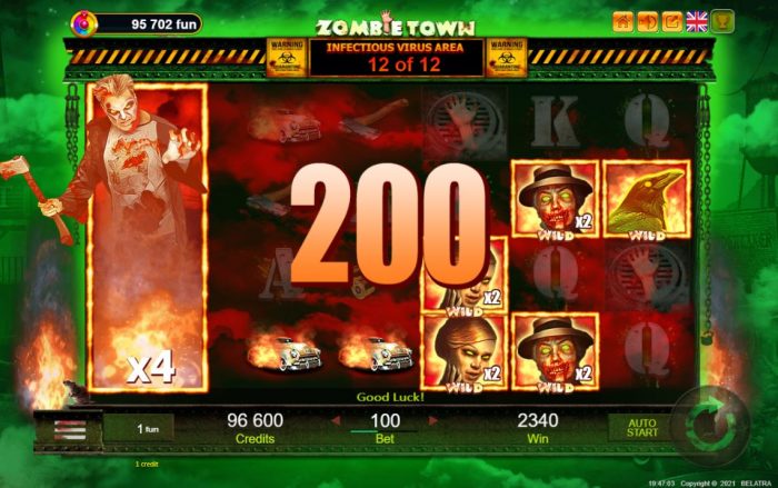 Zombie Town Free Spins Bonus