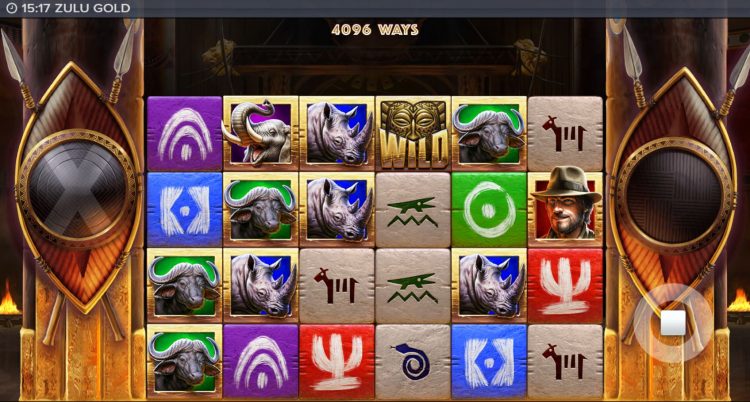 Zulu Gold Slot - Gameplay