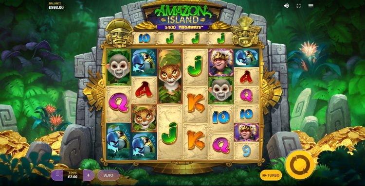 Amazon Island Megaways Gokkast - Gameplay