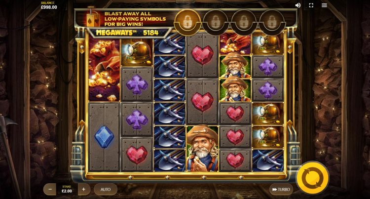 Dynamite Riches Megaways Slot - Gameplay