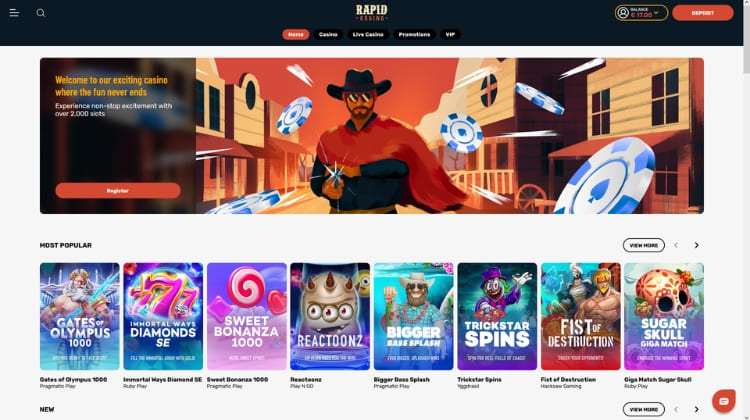 Rapid Casino Betrouwbaar