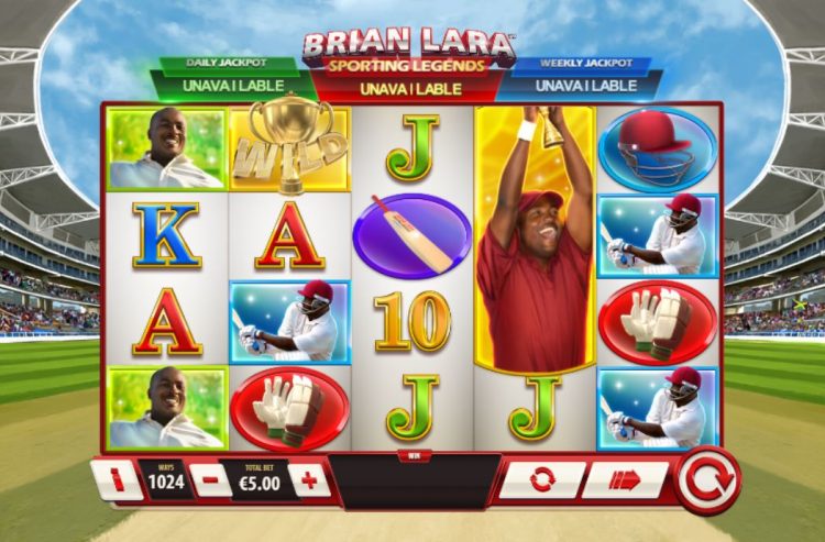 Brian Lara: Sporting Legends gokkast