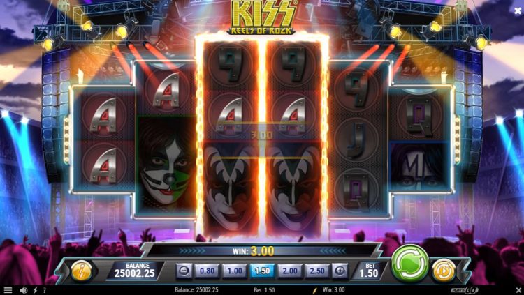 KISS Reels of Rock Gokkast