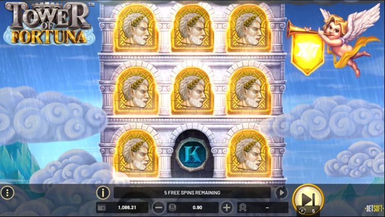 Free Spins van Tower of Fotuna gokkast