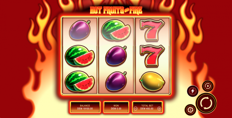 Hot Fruits on Fire online gokkast