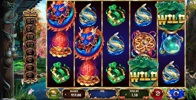 Longmu and the Dragons online slot