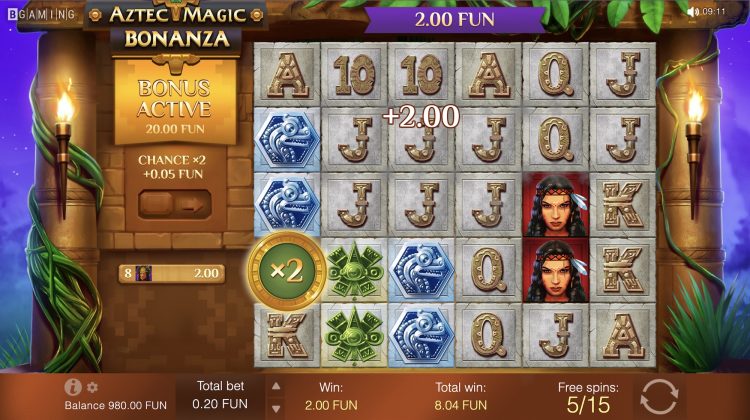 Aztec Magic Bonanza Bonus