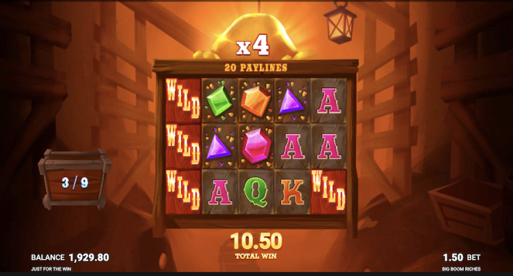 Big Boom Riches bonus