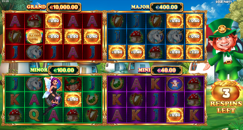 Gold Party bonus