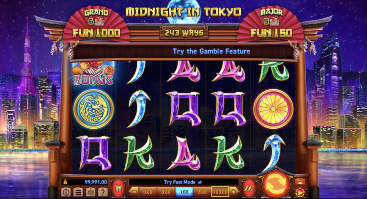 Midnight in Tokyo online slot