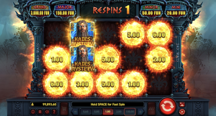 Power of Gods Hades bonus
