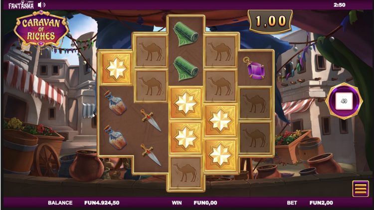 Caravan of Riches gokkast gameplay