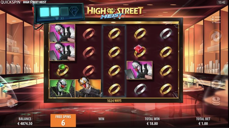 Highstreet Heist Bonus
