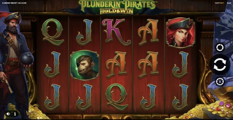Plunderin' Pirates Hold & Win slot review