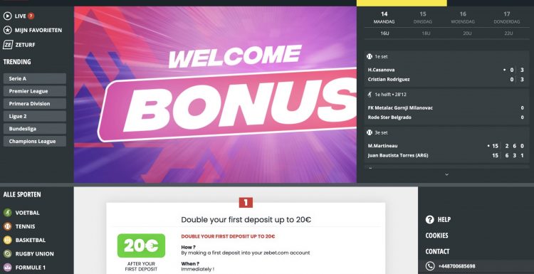 ZEbet bonus