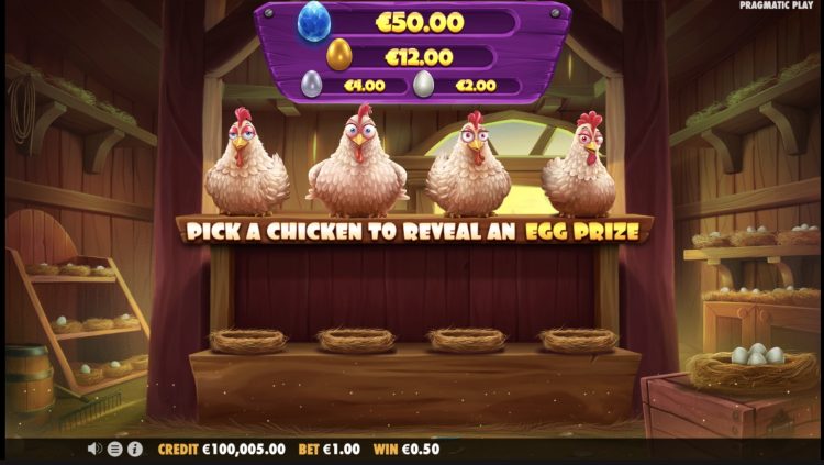 Chicken Chase gokkast bonus