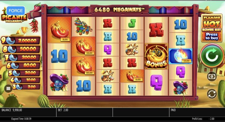 Chilli Picante Megaways review