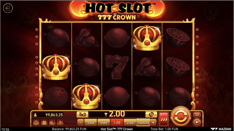 Hot Slot 777 Crown Bonus