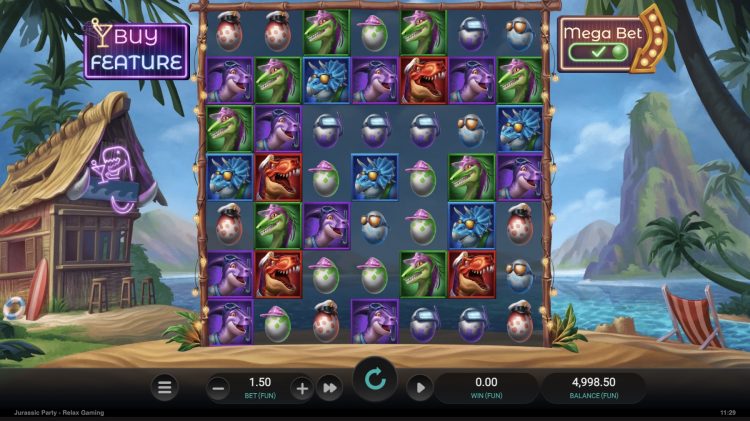 Jurassic Party Gokkast review
