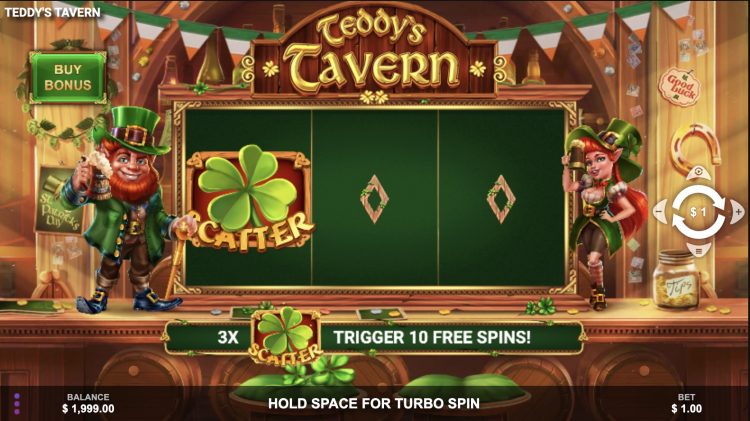 Teddy's Tavern slot review