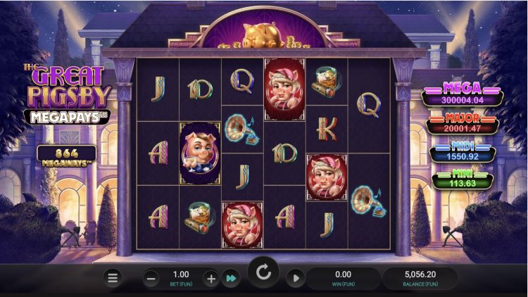 The Great Pigsby Megapays slot review
