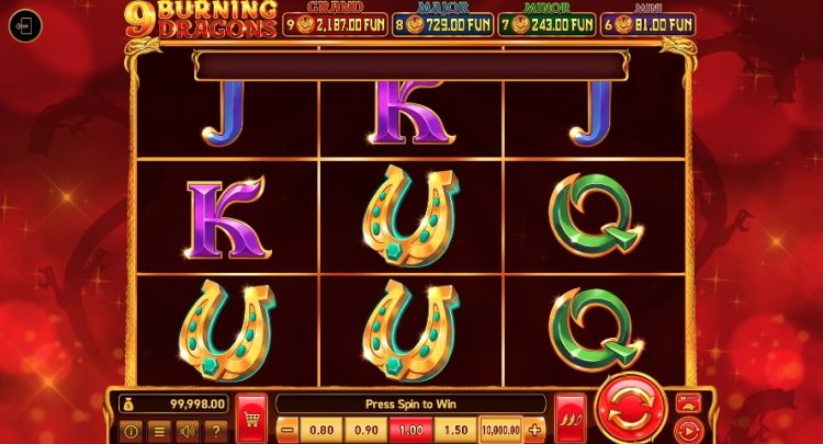 9 Burning Dragons - Gameplay