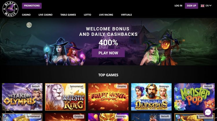Black Magic Casino Betrouwbaar
