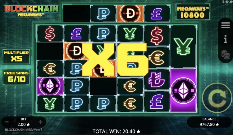 Blockchain Megaways Bonus