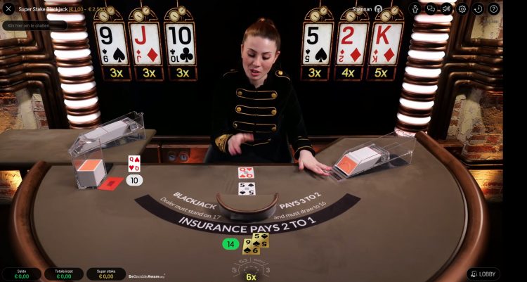 Super Stake Blackjack Live Casino review