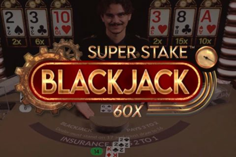 Super Stake Blackjack logo