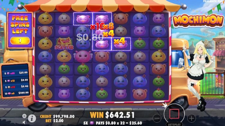Mochimon bonus gameplay