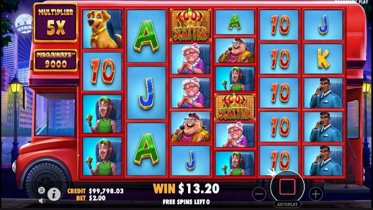 Wild Celebrity Bus Megaways online slot Free Spins