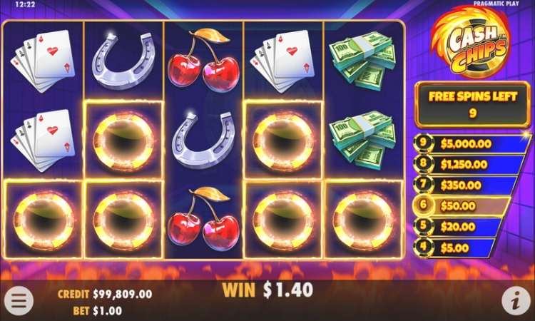 Cash Chips Free Spins