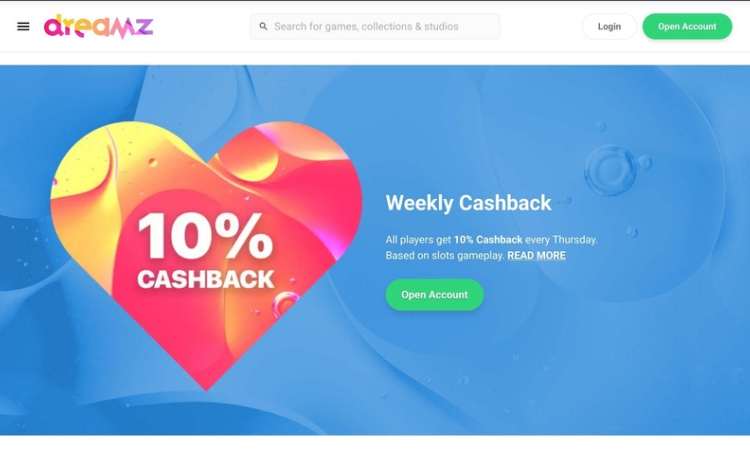 Dreamz Casino Bonussen en Promoties