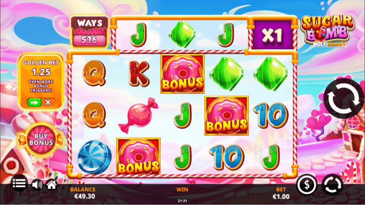 Sugar Bomb MultiBoost online gokkast