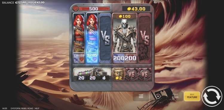 Dystopia Rebel Road Showdwon Bonus