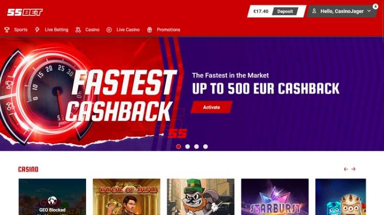 55Bet Betrouwbaar