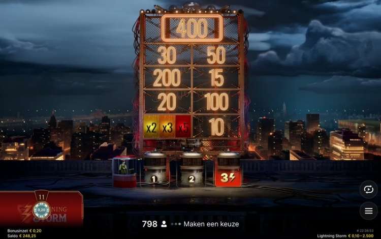 Lightning Storm Live Bonus