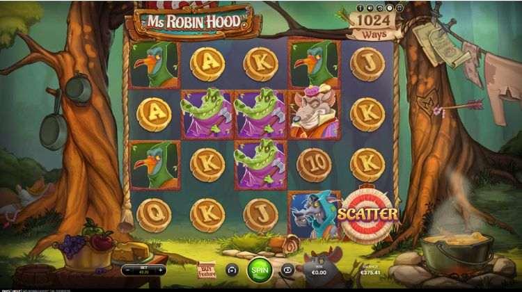 NetEnt Ms Robin Hood Gameplay