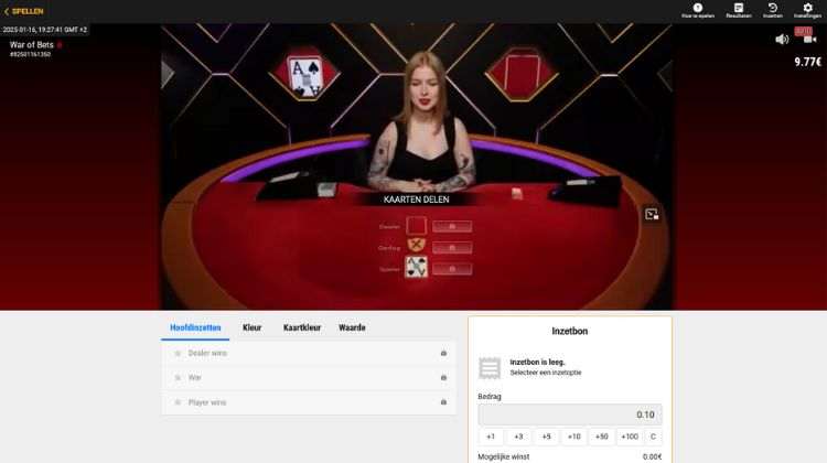 Beste War of Bets Strategie