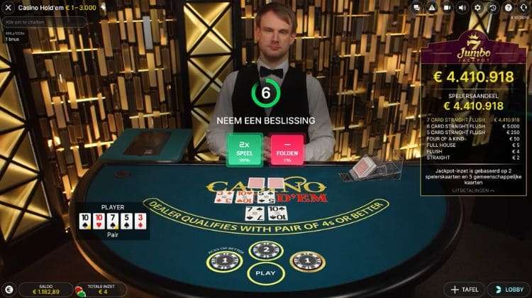 Beste Casino Hold'em Strategie