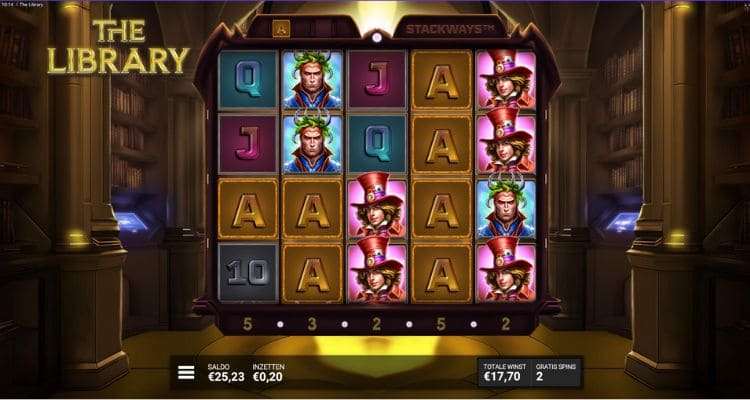 The Library Stack the Shelves Free Spins
