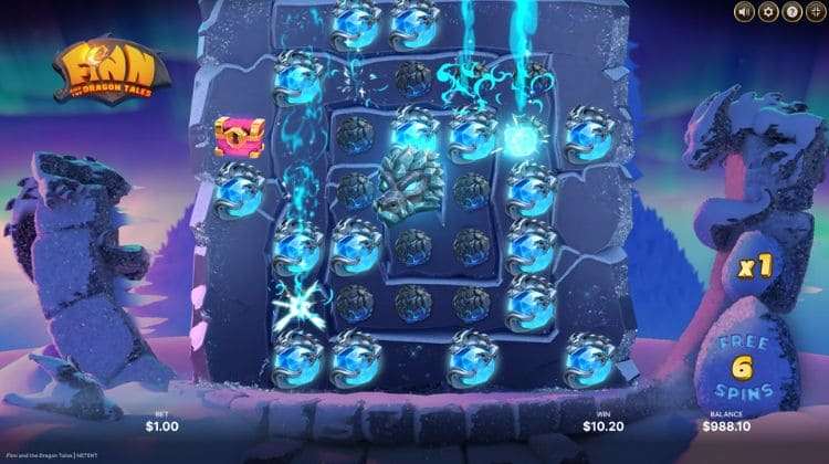 Finn and the Dragon Tales Zilveren Free Spins