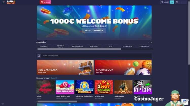 Casino Peaches Betrouwbaar