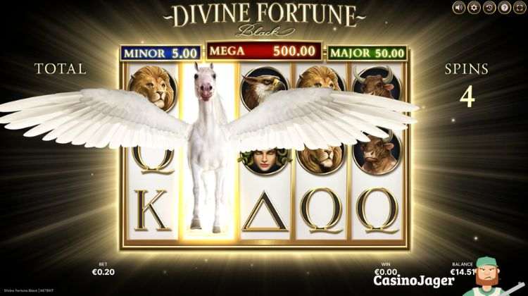 Divine Fortune Black Divine Spins