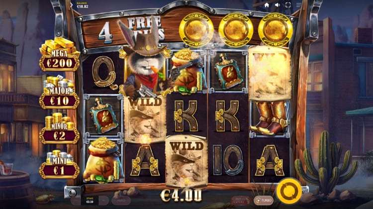Jackrabbit Jackpots Free Spins Bonus