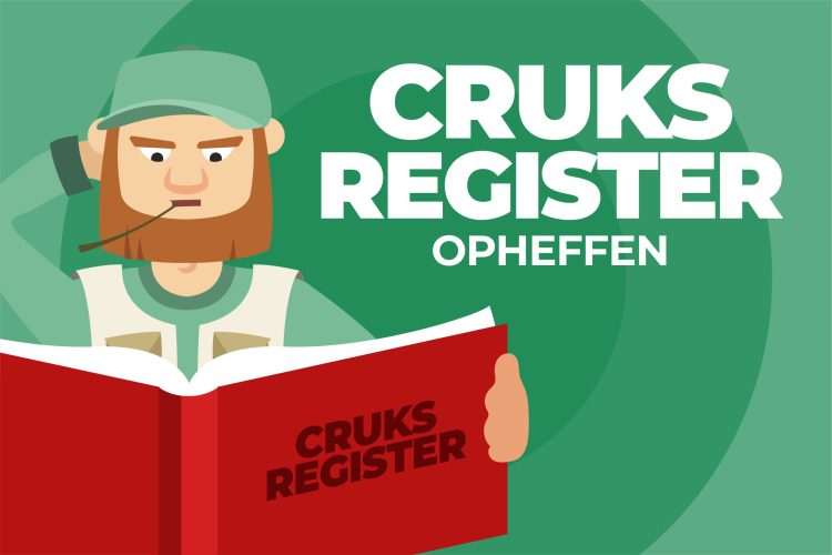 Cruks Register Opheffen