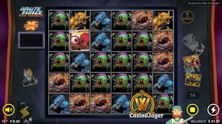 Brute Force Alien Onslaught Wild