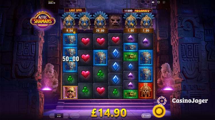 Aztec Shamans Megaways Free Spins